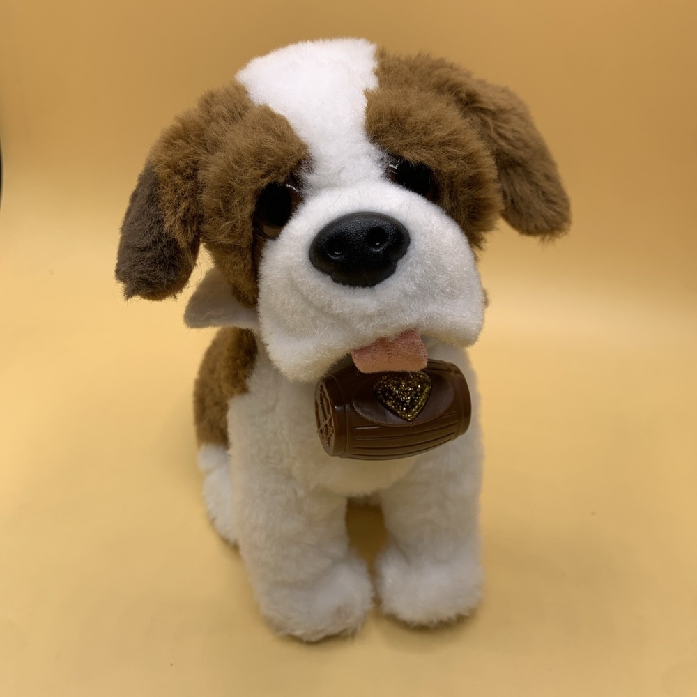 ELF PETS Dog St Bernard Tradition Elf On The Shelf 7" Plush Stuffed Animal